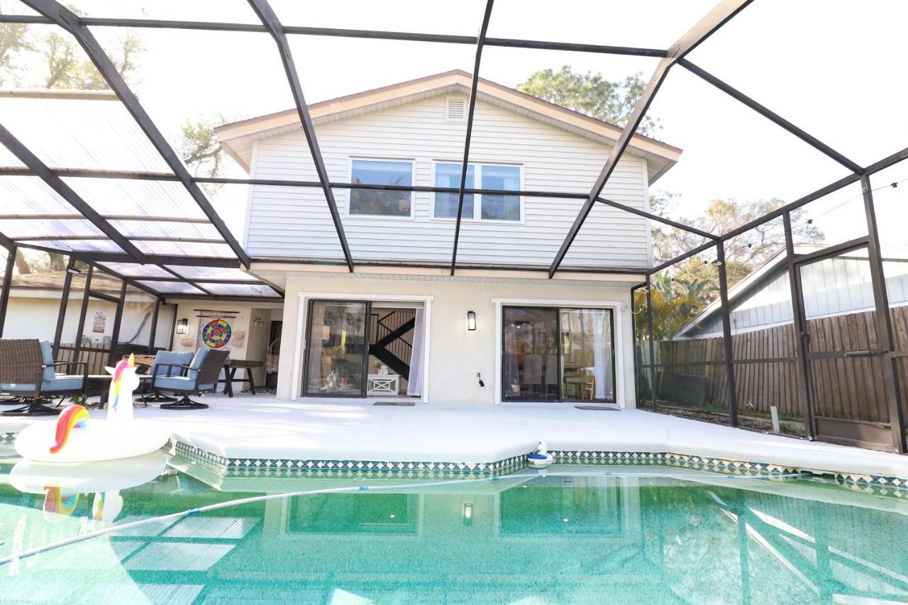 Boho Oasis With Pool- Paradise For Work & Fun Tampa Exterior foto