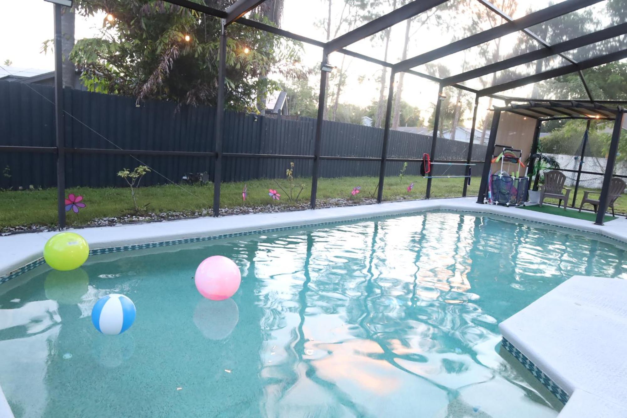 Boho Oasis With Pool- Paradise For Work & Fun Tampa Exterior foto